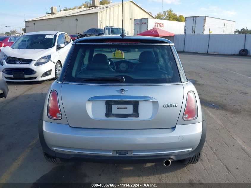 2006 Mini Cooper VIN: WMWRC33596TK17350 Lot: 40867665