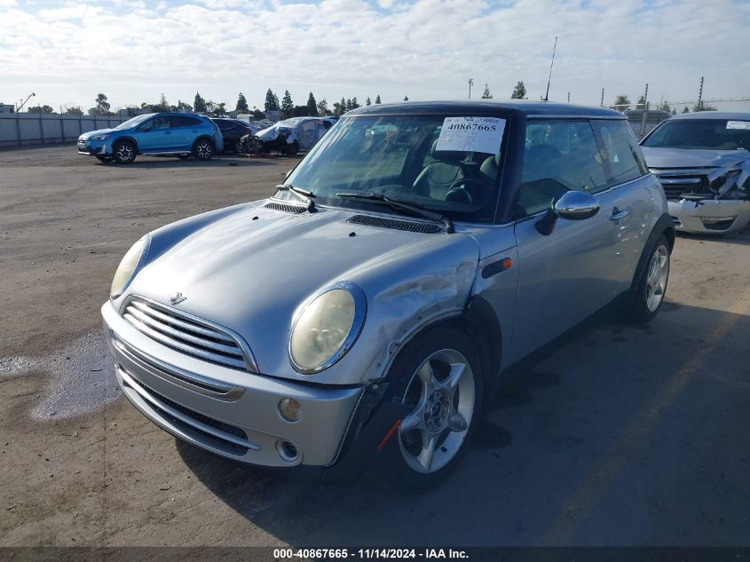 2006 Mini Cooper VIN: WMWRC33596TK17350 Lot: 40867665