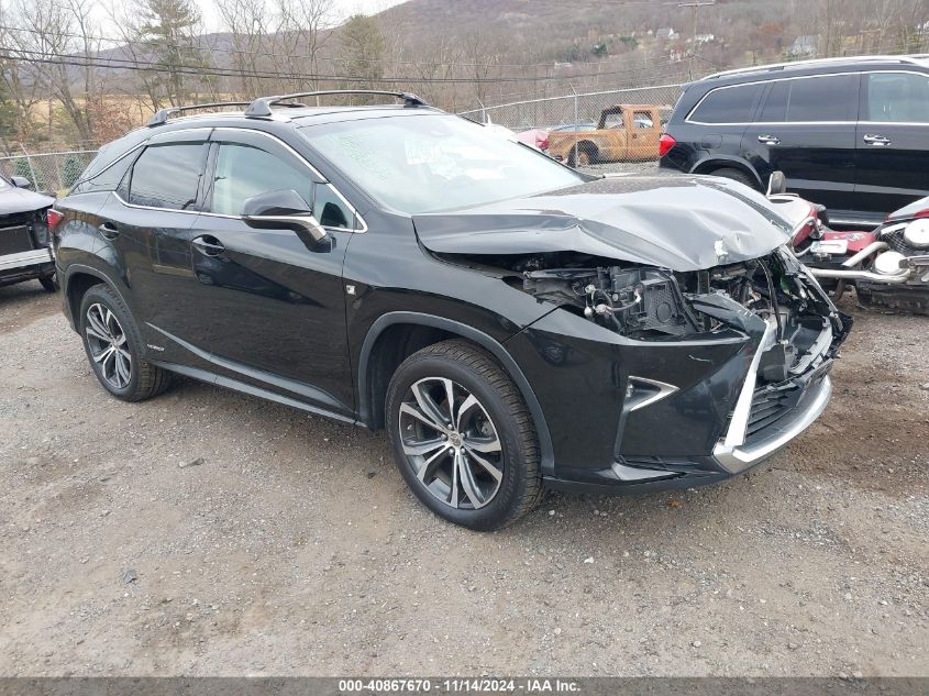 VIN 2T2BGMCAXHC014050 2017 Lexus RX, 450H no.1