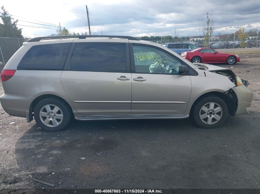 2005 Toyota Sienna Le VIN: 5TDZA23C15S378760 Lot: 40867683