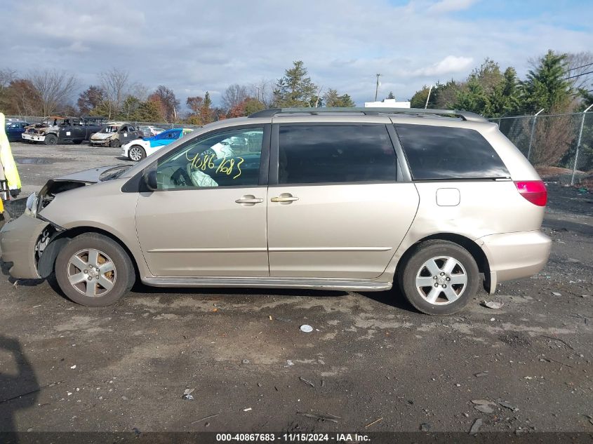 2005 Toyota Sienna Le VIN: 5TDZA23C15S378760 Lot: 40867683