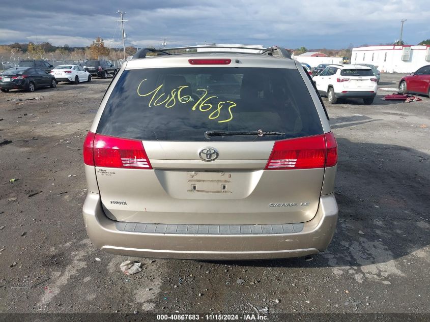 2005 Toyota Sienna Le VIN: 5TDZA23C15S378760 Lot: 40867683