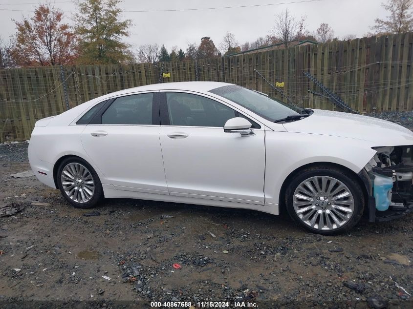 2016 Lincoln Mkz VIN: 3LN6L2G93GR618646 Lot: 40867688