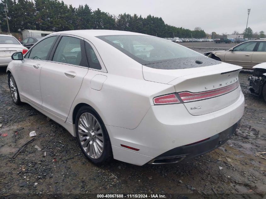 VIN 3LN6L2G93GR618646 2016 Lincoln MKZ no.3