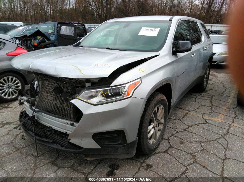 2019 Chevrolet Traverse Ls VIN: 1GNEVFKWXKJ161228 Lot: 40867691