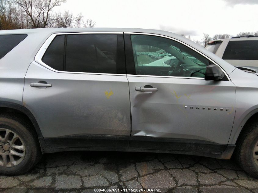 2019 Chevrolet Traverse Ls VIN: 1GNEVFKWXKJ161228 Lot: 40867691