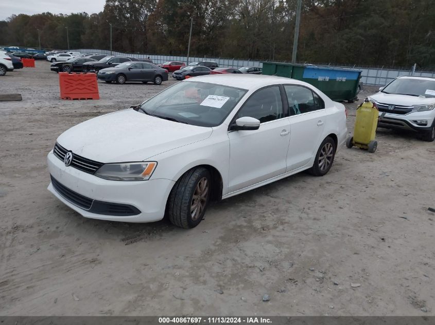 2013 Volkswagen Jetta 2.5L Se VIN: 3VWDP7AJ1DM254894 Lot: 40867697