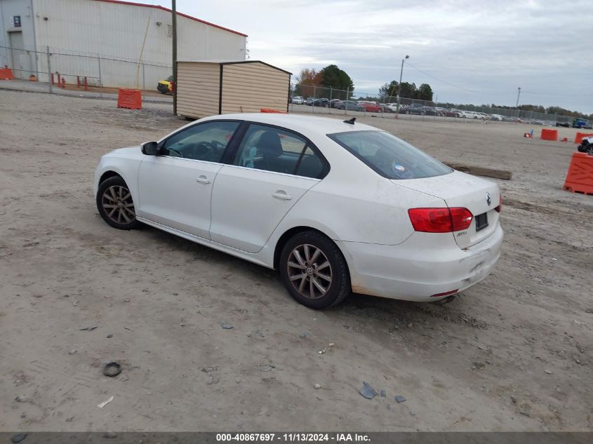 2013 Volkswagen Jetta 2.5L Se VIN: 3VWDP7AJ1DM254894 Lot: 40867697