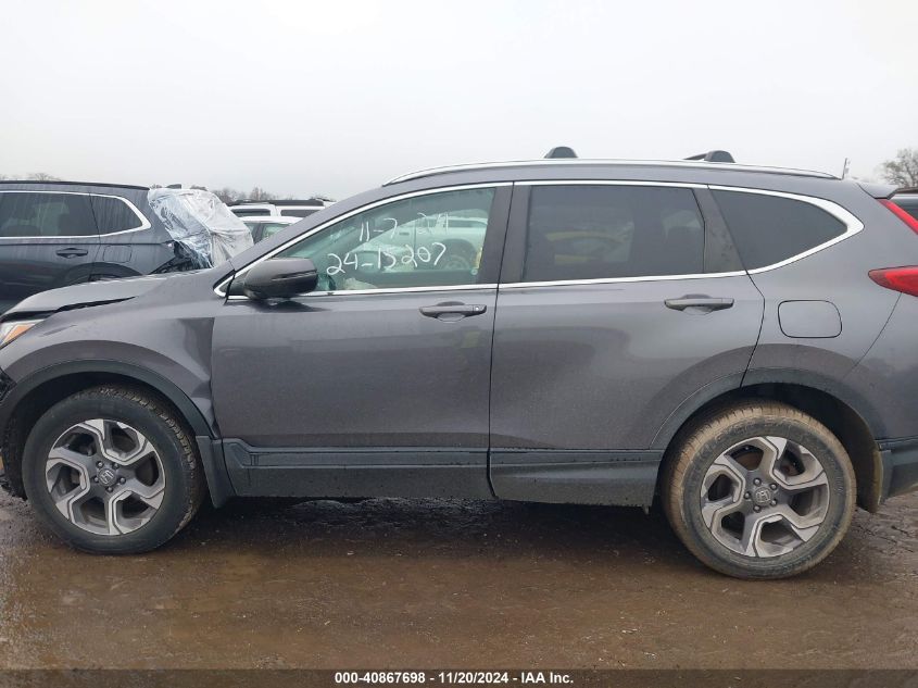 VIN 7FARW2H57JE093723 2018 HONDA CR-V EX