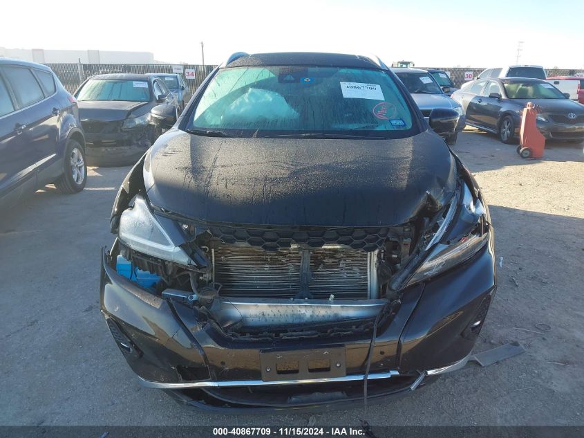 2022 Nissan Murano Platinum Fwd VIN: 5N1AZ2DJ9NC107901 Lot: 40867709