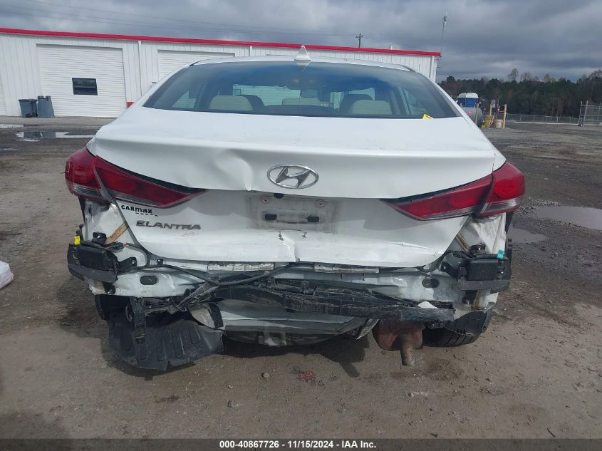 2018 Hyundai Elantra Sel VIN: 5NPD84LF9JH383829 Lot: 40867726