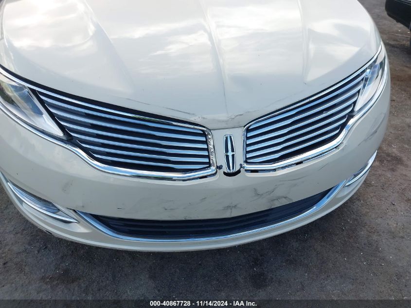 2016 Lincoln Mkz VIN: 3LN6L2GK3GR611120 Lot: 40867728