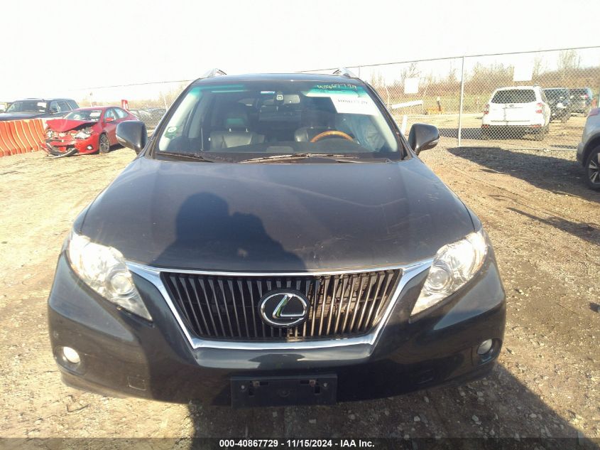 2011 Lexus Rx 350 VIN: 2T2BK1BA0BC116463 Lot: 40867729