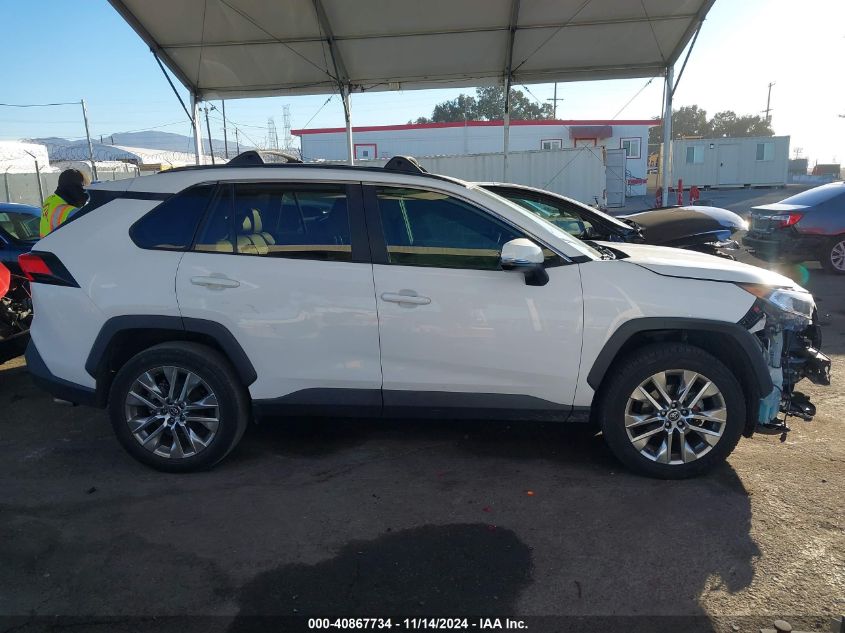 2020 Toyota Rav4 Xle Premium VIN: 2T3C1RFVXLW076102 Lot: 40867734