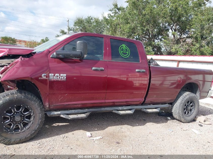 2018 Ram 2500 Tradesman 4X4 8' Box VIN: 3C6UR5HL8JG139378 Lot: 40867738