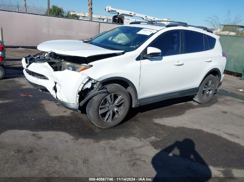 VIN JTMWFREV5JJ151526 2018 Toyota RAV4, Adventure/Xle no.2