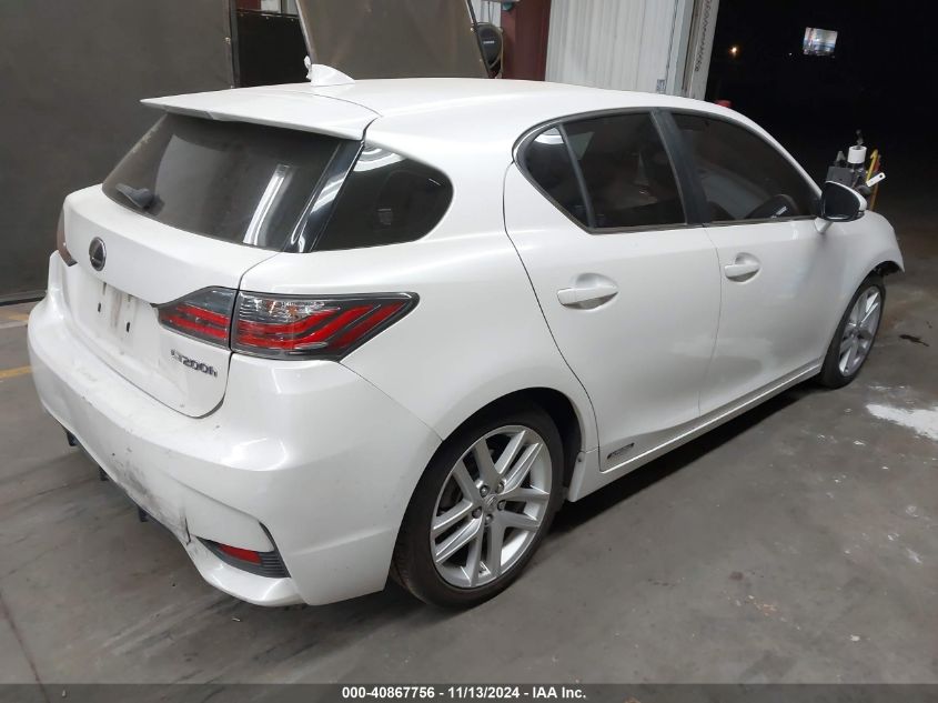 2014 Lexus Ct 200H VIN: JTHKD5BH3E2191436 Lot: 40867756