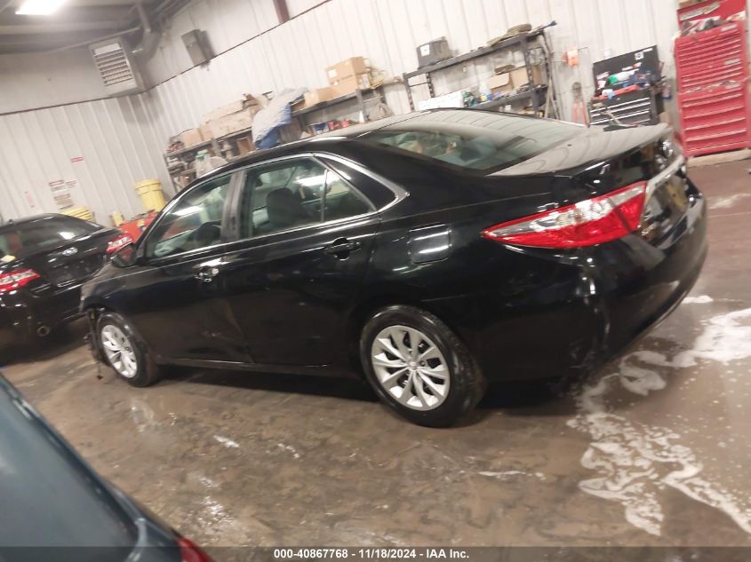 2016 Toyota Camry Le VIN: 4T4BF1FK7GR530699 Lot: 40867768