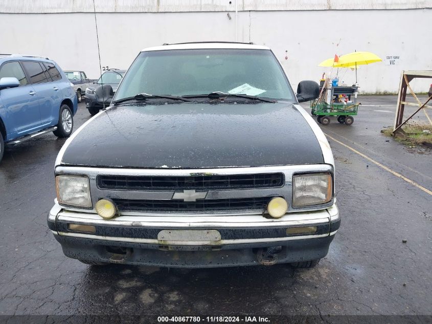 1997 Chevrolet Blazer Ls VIN: 1GNDT13W6VK189352 Lot: 40867780