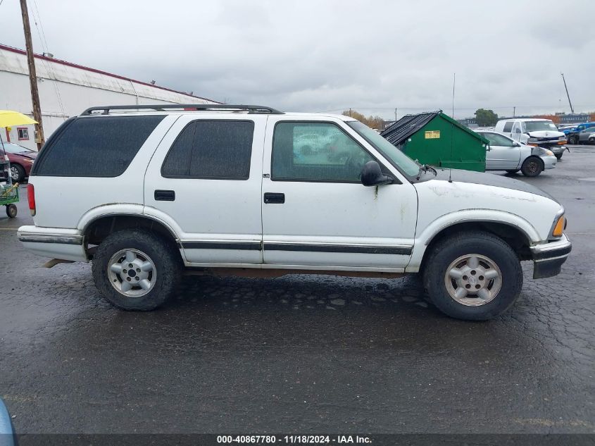 1997 Chevrolet Blazer Ls VIN: 1GNDT13W6VK189352 Lot: 40867780