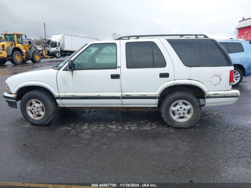 1997 Chevrolet Blazer Ls VIN: 1GNDT13W6VK189352 Lot: 40867780