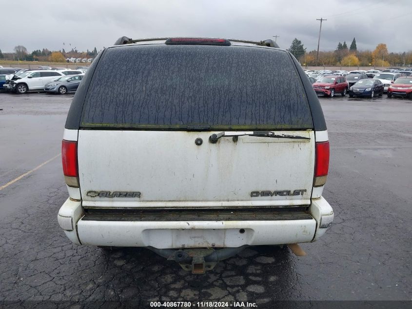 1997 Chevrolet Blazer Ls VIN: 1GNDT13W6VK189352 Lot: 40867780