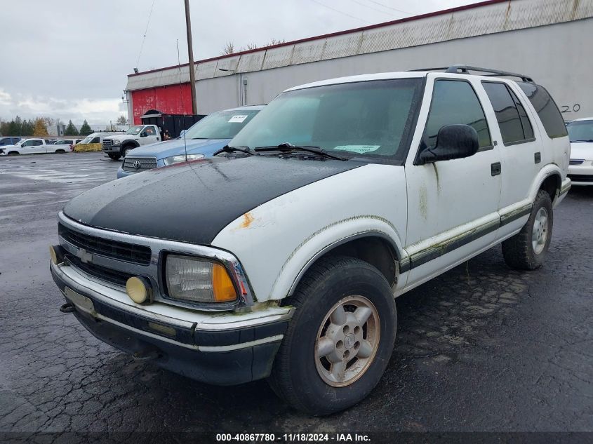 1997 Chevrolet Blazer Ls VIN: 1GNDT13W6VK189352 Lot: 40867780