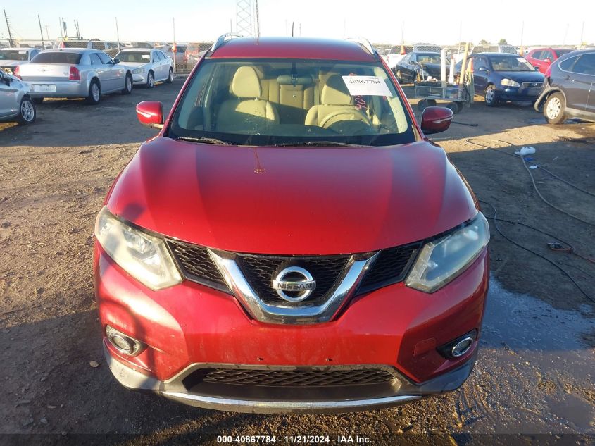 2014 Nissan Rogue Sv VIN: 5N1AT2ML1EC796190 Lot: 40867784