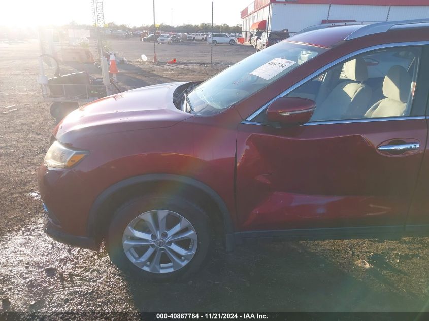 2014 Nissan Rogue Sv VIN: 5N1AT2ML1EC796190 Lot: 40867784