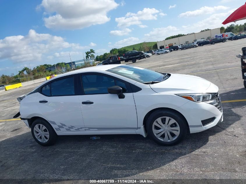 2024 Nissan Versa 1.6 S VIN: 3N1CN8DV2RL835328 Lot: 40867789