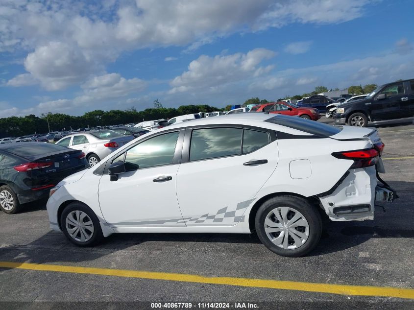 2024 Nissan Versa 1.6 S VIN: 3N1CN8DV2RL835328 Lot: 40867789