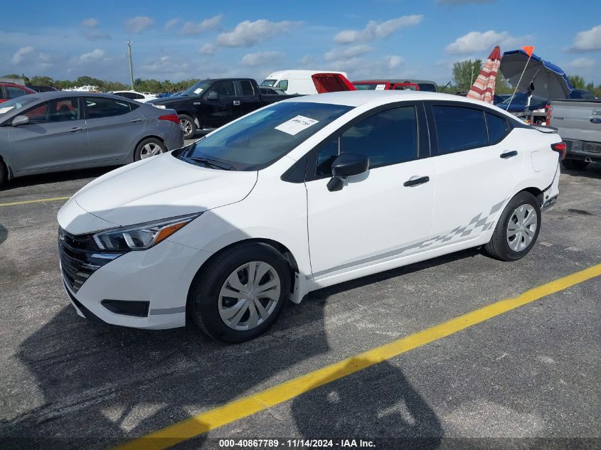 2024 Nissan Versa 1.6 S VIN: 3N1CN8DV2RL835328 Lot: 40867789