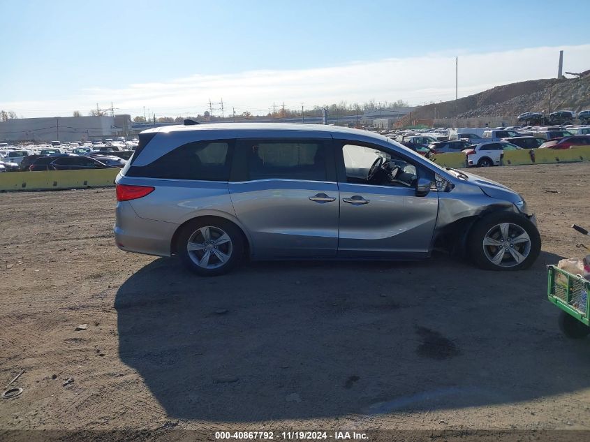 2019 Honda Odyssey Ex-L VIN: 5FNRL6H75KB110663 Lot: 40867792