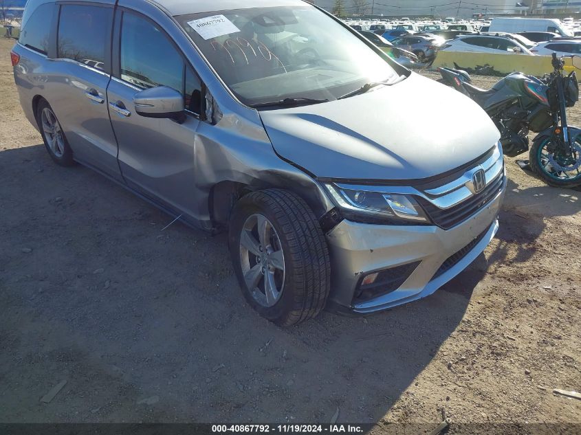 2019 Honda Odyssey Ex-L VIN: 5FNRL6H75KB110663 Lot: 40867792