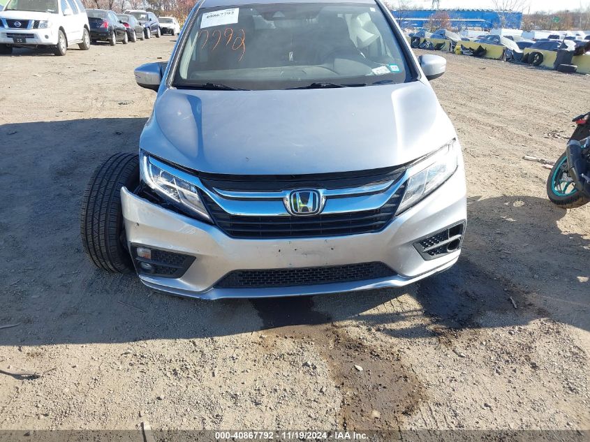 2019 Honda Odyssey Ex-L VIN: 5FNRL6H75KB110663 Lot: 40867792