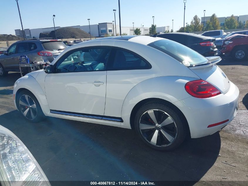 2013 Volkswagen Beetle 2.0T Turbo VIN: 3VWVA7AT0DM632064 Lot: 40867812