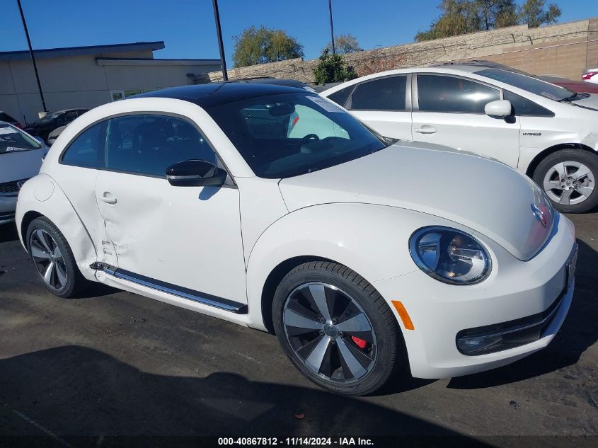 2013 Volkswagen Beetle 2.0T Turbo VIN: 3VWVA7AT0DM632064 Lot: 40867812