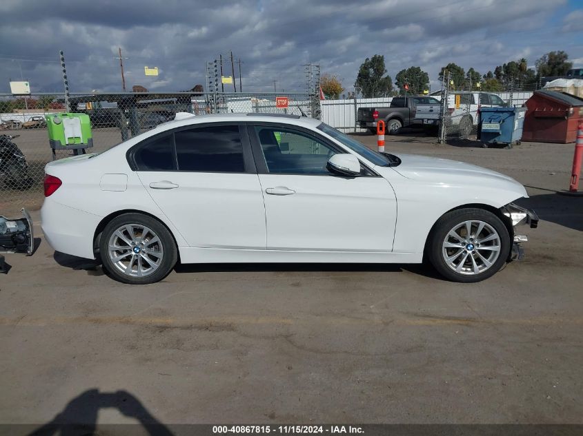 2016 BMW 320I VIN: WBA8E1G5XGNT34381 Lot: 40867815