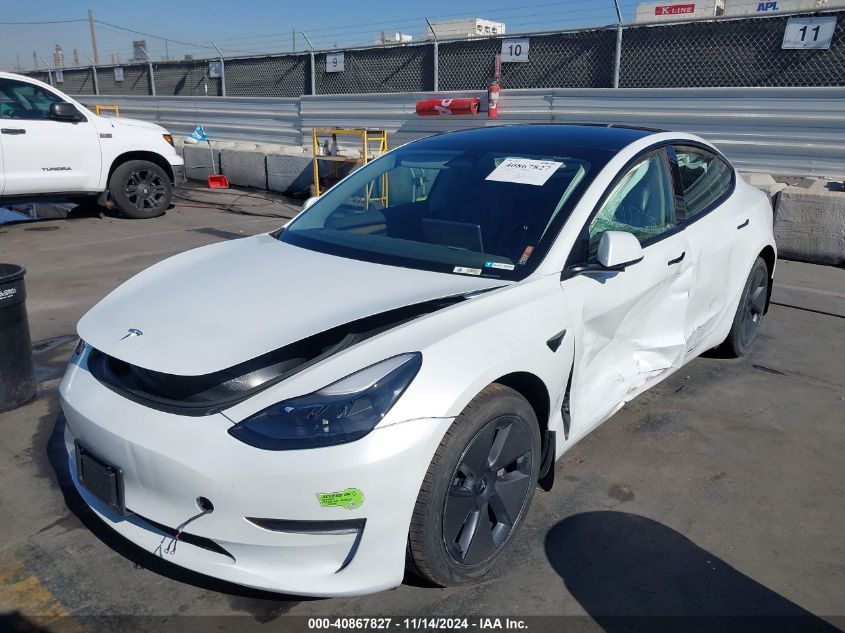 2023 TESLA MODEL 3 REAR-WHEEL DRIVE - 5YJ3E1EA5PF548027