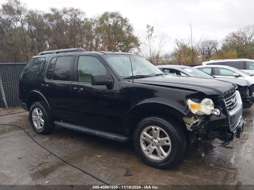 2010 Ford Explorer Xlt VIN: 1FMEU6DE3AUA10255 Lot: 40867855