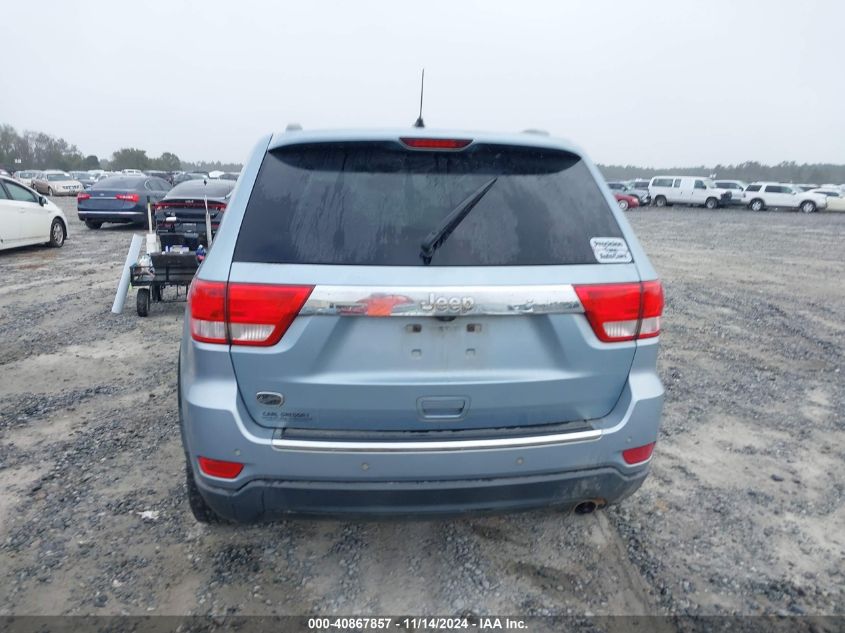 2013 Jeep Grand Cherokee Overland Summit VIN: 1C4RJECG8DC605592 Lot: 40867857