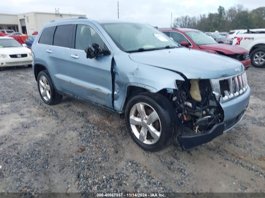 2013 Jeep Grand Cherokee Overland Summit VIN: 1C4RJECG8DC605592 Lot: 40867857