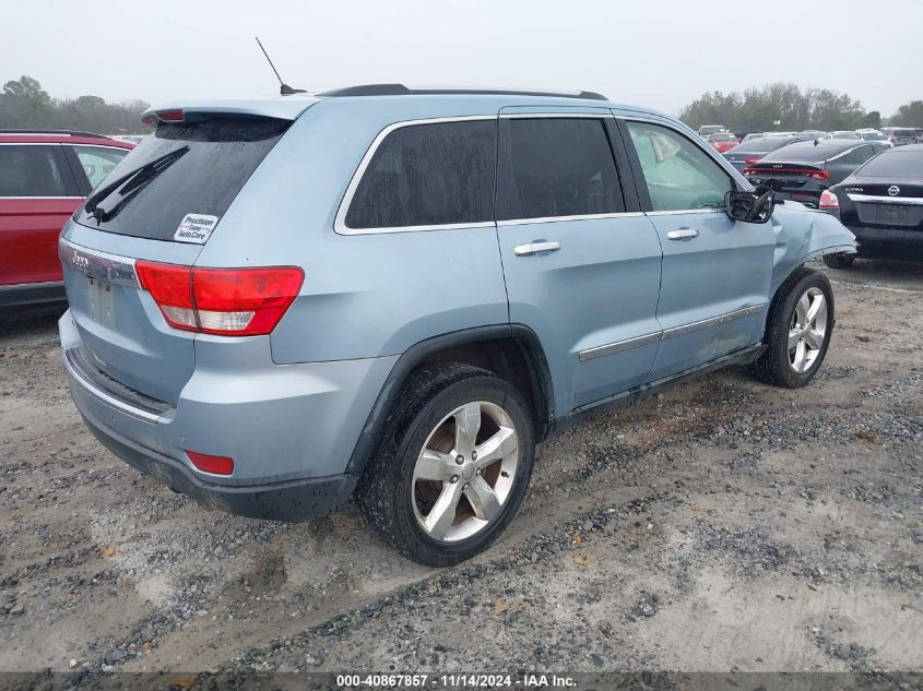 2013 Jeep Grand Cherokee Overland Summit VIN: 1C4RJECG8DC605592 Lot: 40867857