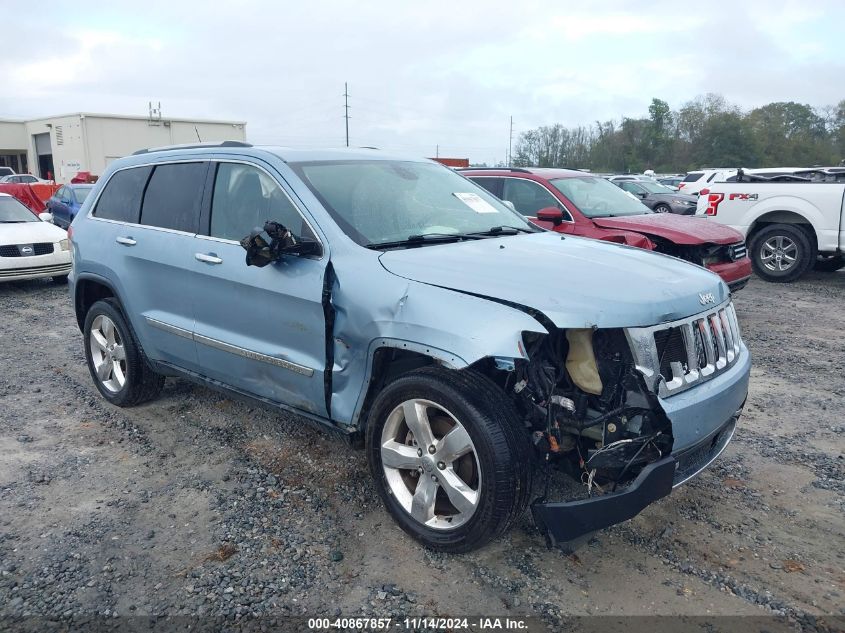 2013 Jeep Grand Cherokee Overland Summit VIN: 1C4RJECG8DC605592 Lot: 40867857