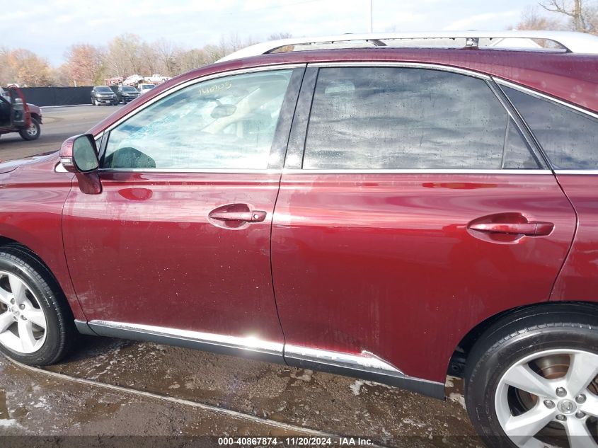 2014 Lexus Rx 350 VIN: 2T2BK1BA4EC227912 Lot: 40867874