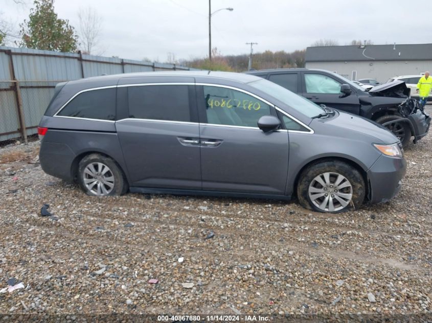 2016 Honda Odyssey Se VIN: 5FNRL5H32GB078186 Lot: 40867880