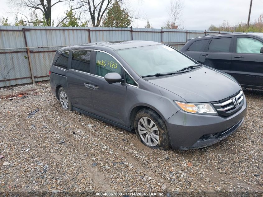 2016 Honda Odyssey Se VIN: 5FNRL5H32GB078186 Lot: 40867880