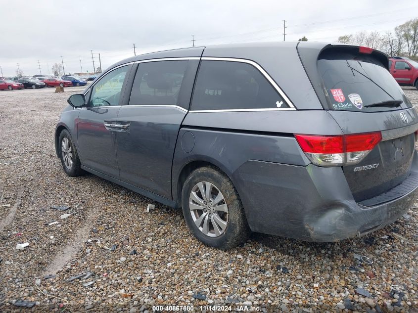 2016 Honda Odyssey Se VIN: 5FNRL5H32GB078186 Lot: 40867880