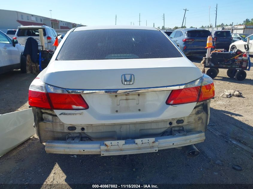 2013 Honda Accord Lx VIN: 1HGCR2F31DA196497 Lot: 40867882