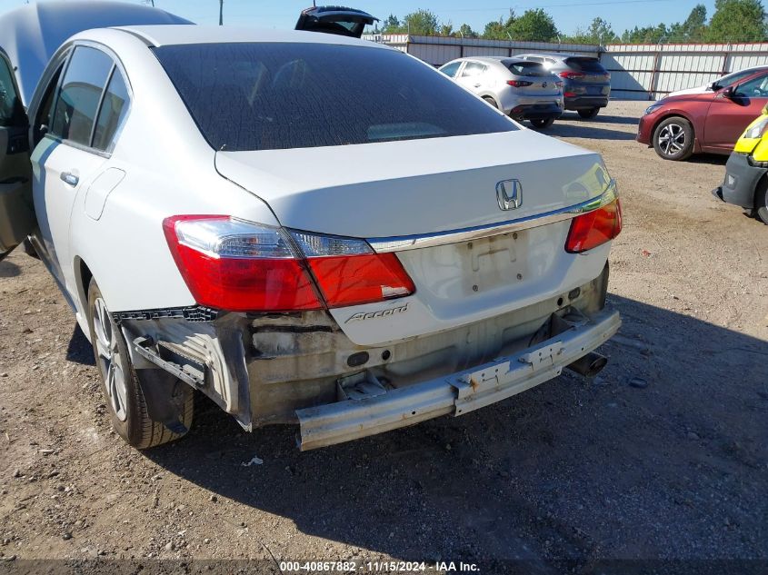 2013 Honda Accord Lx VIN: 1HGCR2F31DA196497 Lot: 40867882